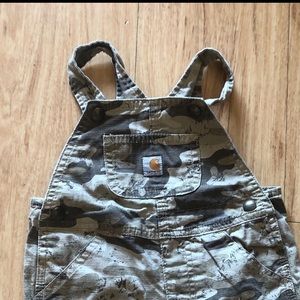 Carhartt summer camo overalls